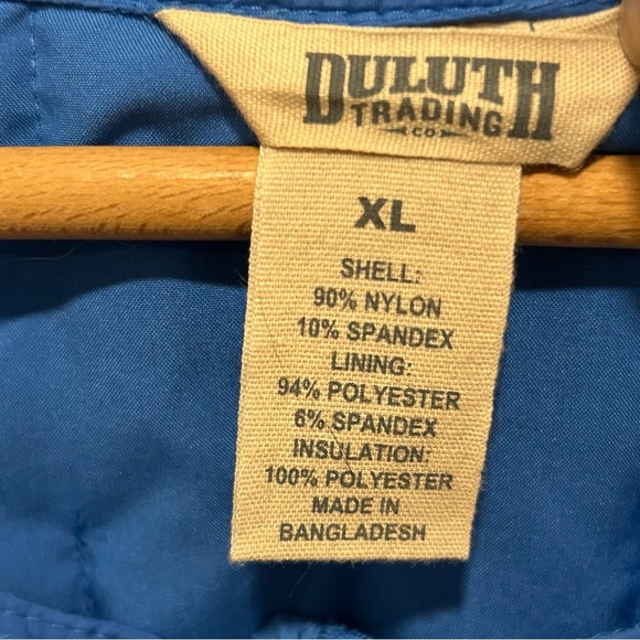 Duluth Trading Women’s Agiloft  Vest Quilted Lightweight, Blue, Size XL - Picture 4 of 5